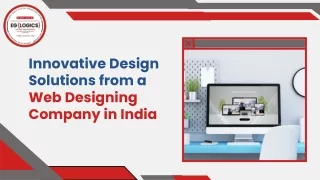 Innovative Design Solutions from a Web Designing Company in India