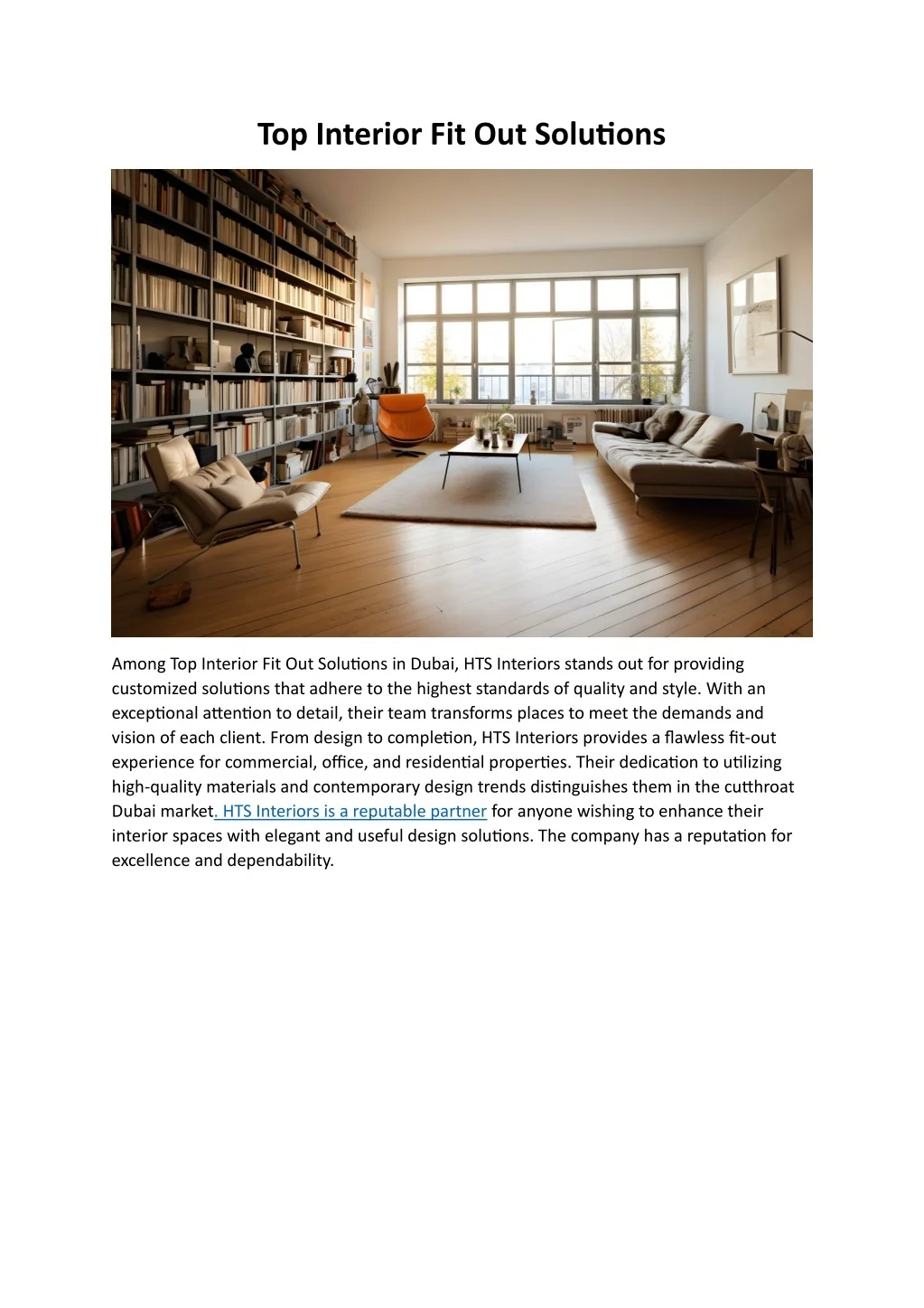 PPT - Top Interior Fit Out Solutions PowerPoint Presentation, free ...