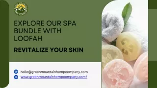 Revitalize Your Skin: Explore Our Spa Bundle with Loofah