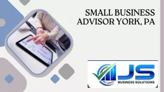 Small Business Advisor York, PA