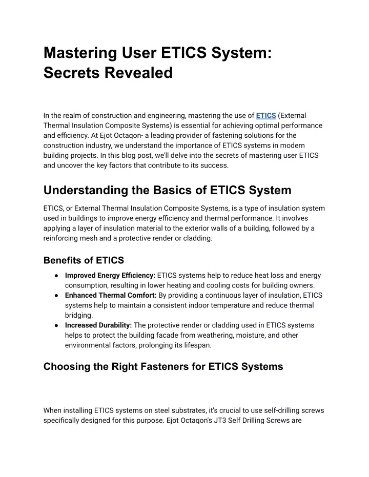 mastering user etics system secrets revealed