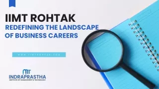 Follow your dreams with the Best MBA, BBA and BCA College in Rohtak