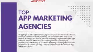 Top App Marketing Agencies USA