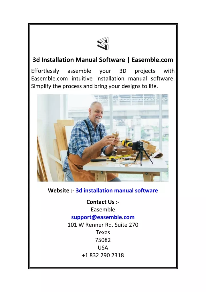 3d installation manual software easemble com