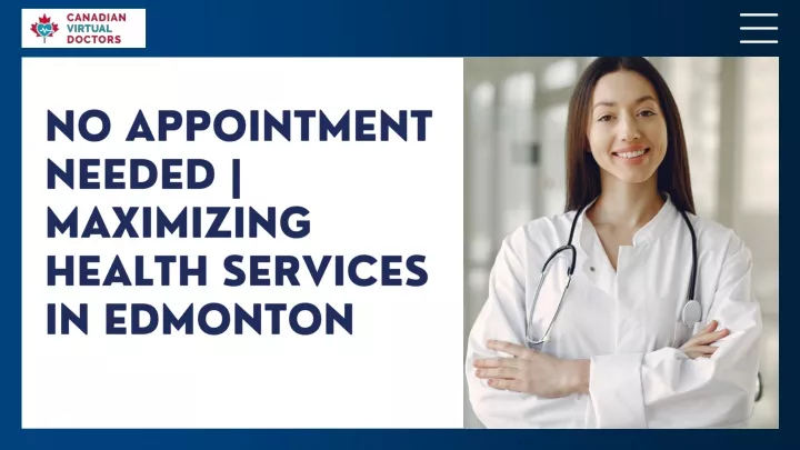 no appointment needed maximizing health services