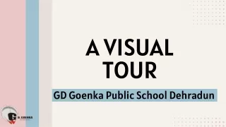 Exploring the Campus of GD Goenka Public School Dehradun A Visual Tour