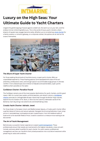 luxury on the high seas your ultimate guide