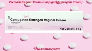 Premarin Vaginal Cream (Conjugated Estrogens Cream)