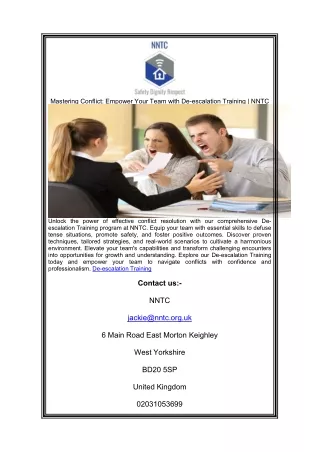 mastering conflict empower your team with