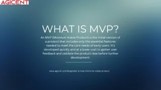 What is MVP?