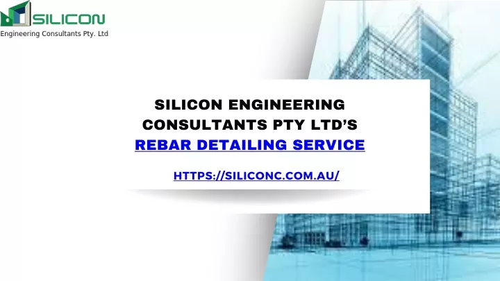 silicon engineering consultants pty ltd s rebar