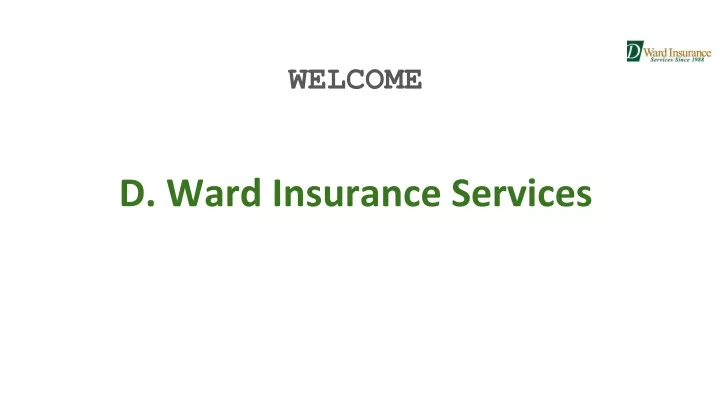 d ward insurance services