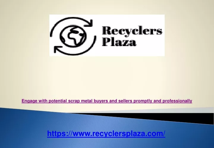 https www recyclersplaza com