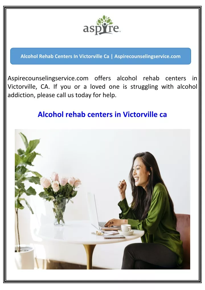 alcohol rehab centers in victorville