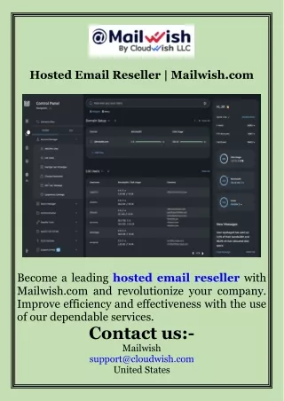 Hosted Email Reseller  Mailwish.com