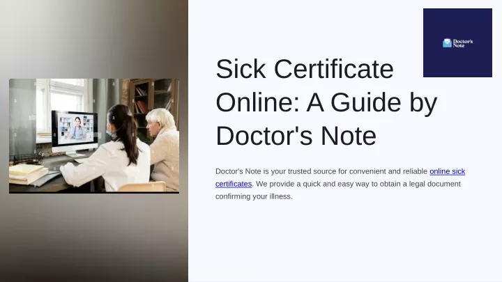 sick certificate online a guide by doctor s note