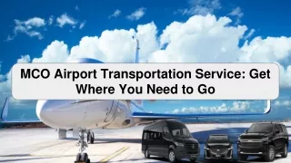 mco airport transportation service get where