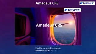 Amadeus CRS