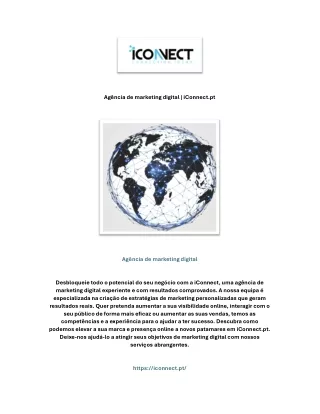 Agência de marketing digital | iConnect.pt