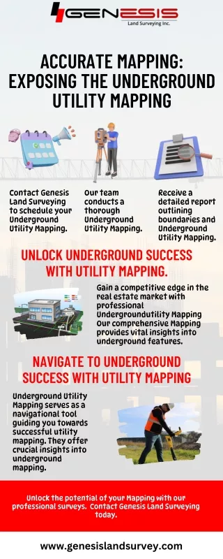 Accurate Mapping Exposing the  Underground Utility Mapping