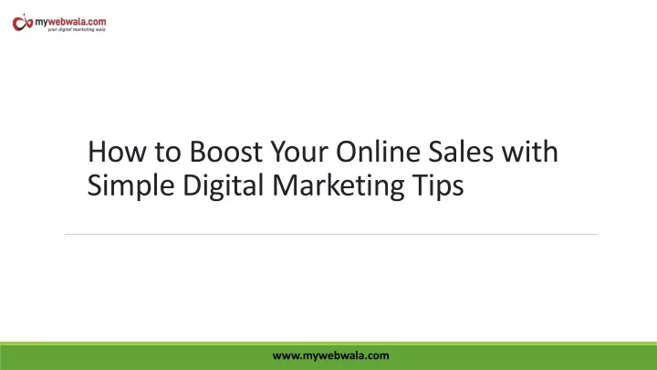 how to boost your online sales with simple digital marketing tips