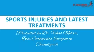 Best Sports Injury Doctor in Chandigarh