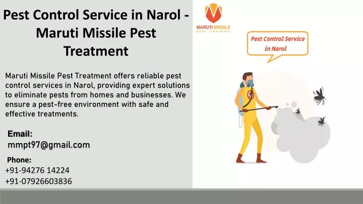 pest control service in narol maruti missile pest