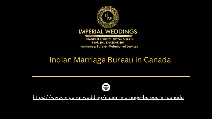 indian marriage bureau in canada