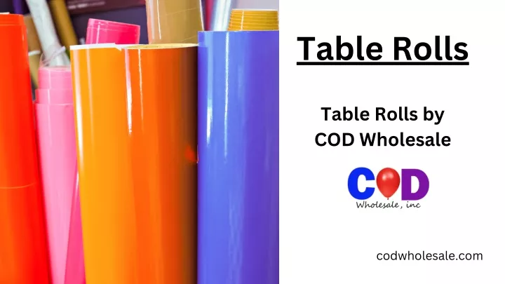 table rolls