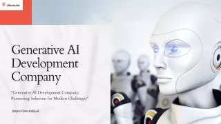generative ai development company