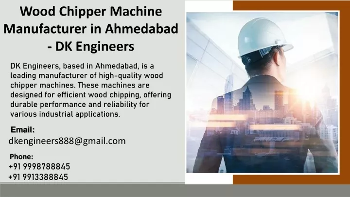 wood chipper machine manufacturer in ahmedabad