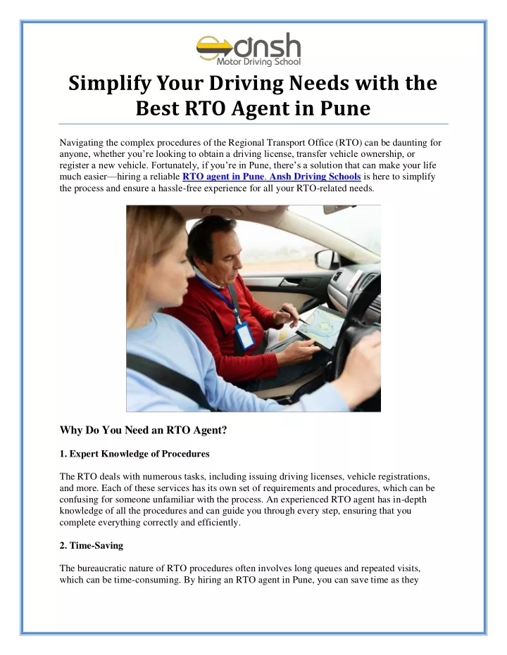 simplify your driving needs with the best