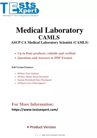 medical laboratory camls ascp ca medical