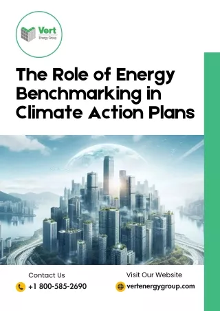 The Role of Energy Benchmarking in Climate Action Plans