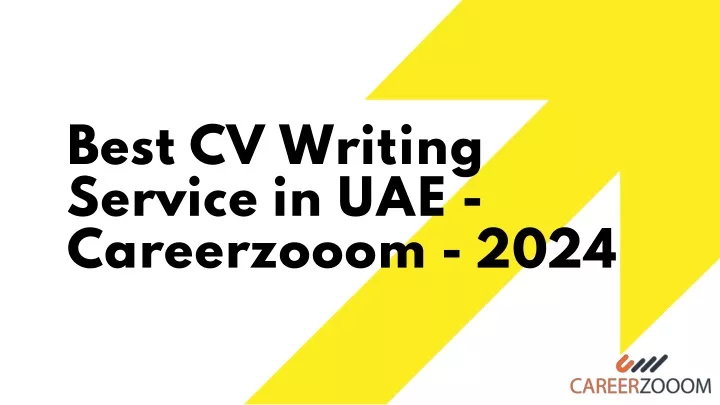 best cv writing service in uae careerzooom 2024