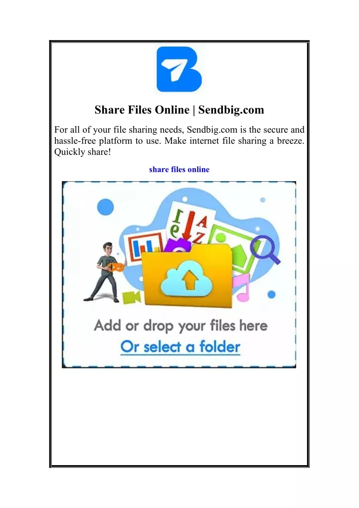 share files online sendbig com