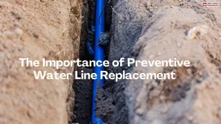 The Importance of Preventive Water Line Replacement