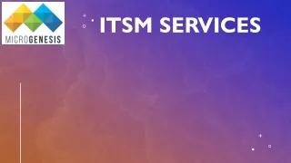 ITSM Services