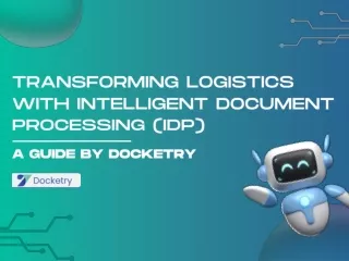 IDP IN LOGISTICS - Docketry