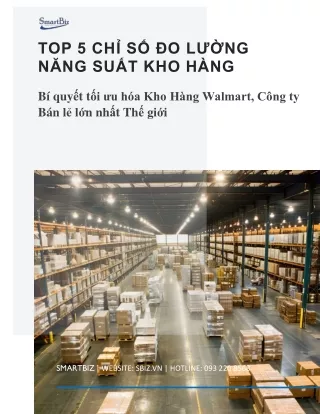 SmartBiz - KPI đo lường Hiệu suất Nhà Kho