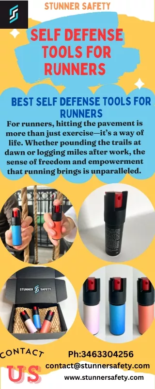 Self Defense Tools For Runners