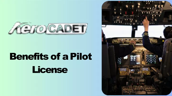 benefits of a pilot license