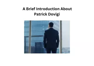 a brief introduction about