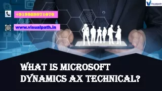 Microsoft Dynamics AX Training | Dynamics 365 Online Training