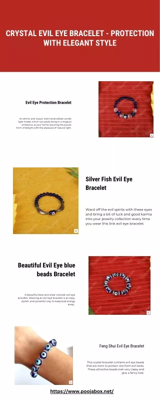 crystal evil eye bracelet protection with elegant