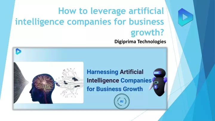 h ow to leverage artificial intelligence companies for business growth