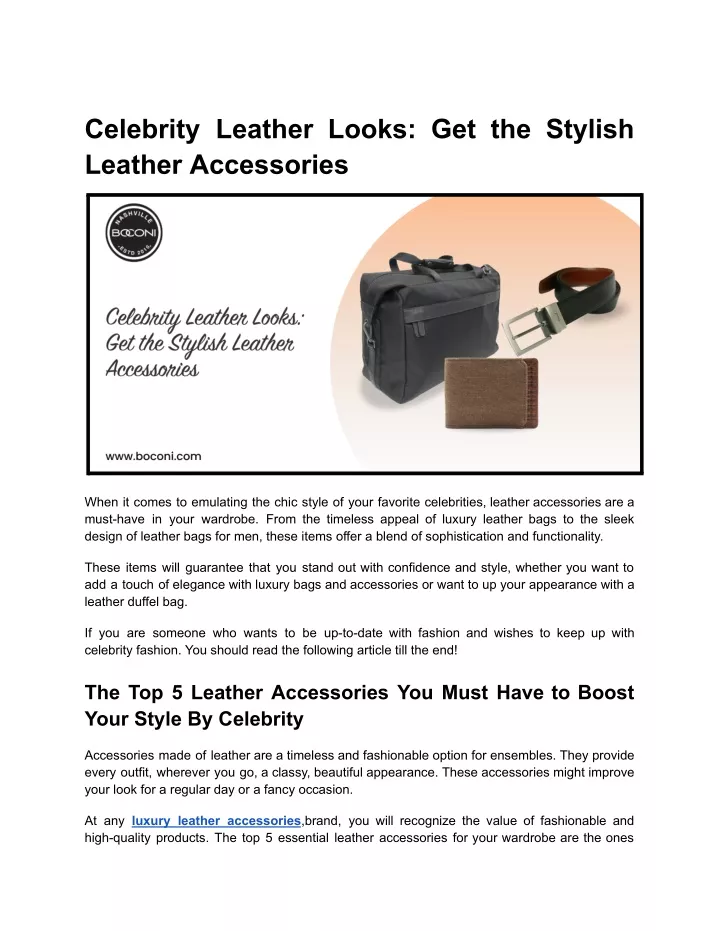 celebrity leather looks get the stylish leather