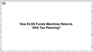 What Are The Problems Faced While Investing In ELSS Funds