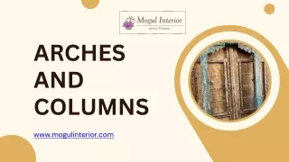 Arches and columns - mogulinterior.com