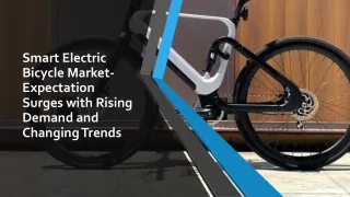 Smart Electric Bicycle Market